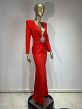 SUPER WHOLESALE | Plunging Long Dress