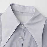 SUPER WHOLESALE | Ruffles Shirt Dress