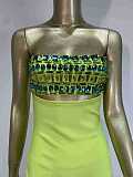 SUPER WHOLESALE | Strapless Beaded Mini Dress