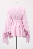 SUPER WHOLESALE | Ruffles Cut-out Mini Dress