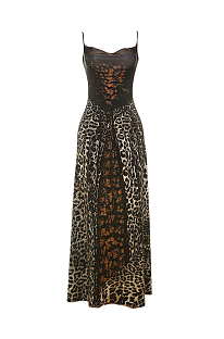 SUPER WHOLESALE | Lace Up Maxi Dress