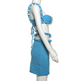 SUPER WHOLESALE | Knit Set with Skirt and Tank Top
