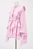 SUPER WHOLESALE | Ruffles Cut-out Mini Dress