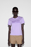 SUPER WHOLESALE | Printed Cotton Jersey T-shirt(lilac)
