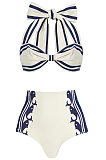 SUPER WHOLESALE | Blue Stripes Swimwear