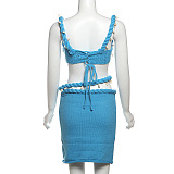 SUPER WHOLESALE | Knit Set with Skirt and Tank Top