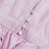 SUPER WHOLESALE | Ruffles Cut-out Mini Dress
