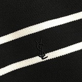 SUPER WHOLESALE | Striped Cropped Polo Shirt