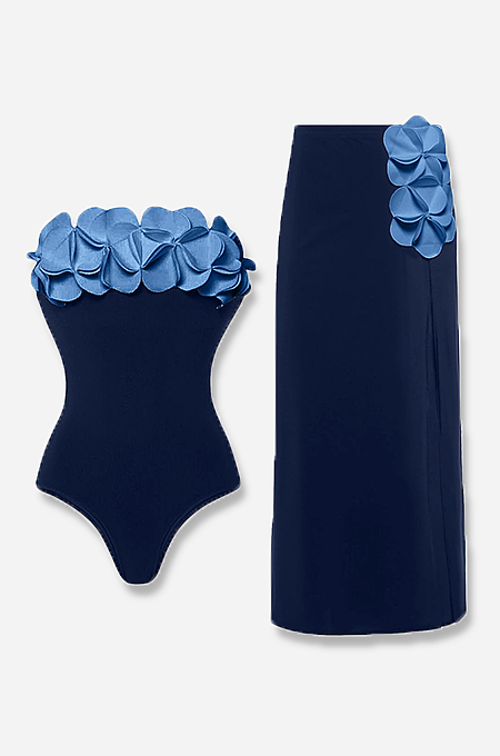 SUPER WHOLESALE | One-piece Swimwear with Skirt