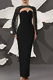 SUPER WHOLESALE | Chiffon Patchwork Long Dress