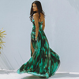 SUPER WHOLESALE | One-piece Cut-out Swimwear with Skirt