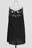 SUPER WHOLESALE | Mock Neck Lace Long Dress