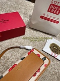 SUPER WHOLESALE | Shoulder Bag In Jacquard Raffia With Cherryfic Motif