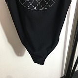 SUPER WHOLESALE | Shirt Collar One-piece Swimwear
