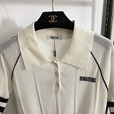 SUPER WHOLESALE | Short-sleeves Knit Shirt Top