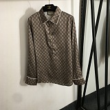 SUPER WHOLESALE | Monogram Silk Printed Shirt Set