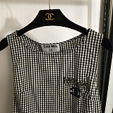 SUPER WHOLESALE | Plaid Vest Top