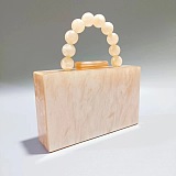 SUPER WHOLESALE | Acrylic Square Handle Bag