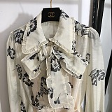 SUPER WHOLESALE | Printed Belted Shirtdress