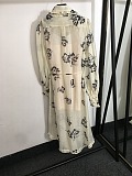 SUPER WHOLESALE | Printed Belted Shirtdress
