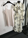 SUPER WHOLESALE | Printed Belted Shirtdress