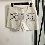 SUPER WHOLESALE | Embroidered Denim Shorts