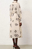 SUPER WHOLESALE | Printed Belted Shirtdress