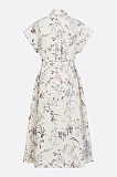 SUPER WHOLESALE | Mid-Length Belted Shirtdress