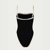 SUPER WHOLESALE | Black & White One-piece Swimwear