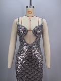 SUPER WHOLESALE | Sequins Gown