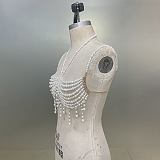 SUPER WHOLESALE |  Pearl-Beads Bra Top