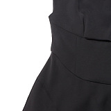 SUPER WHOLESALE | Shirt Collar Long Dress with Tie