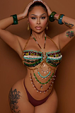 SUPER WHOLESALE | Beach Beads Bra Top