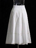 SUPER WHOLESALE | Embroidered Shirt Top & Pleated Skirt
