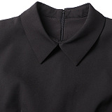 SUPER WHOLESALE | Shirt Collar Long Dress with Tie