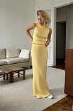 SUPER WHOLESALE | Knit Skirt Set with Off-shoulder Top