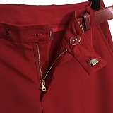 SUPER WHOLESALE | Wine Red Shirt & Pants