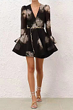SUPER WHOLESALE | Plunging Neck Mini Dress