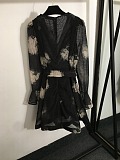 SUPER WHOLESALE | Plunging Neck Mini Dress