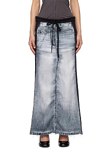 SUPER WHOLESALE | Patchwork Self-tie Pants