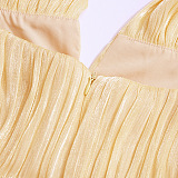 SUPER WHOLESALE |  Plunging Long Dress