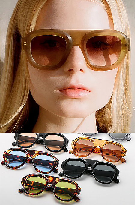 SUPER WHOLESALE | Big Frame Smoke Sunglasses