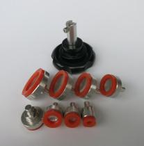 Anti-Scratch Rubber Watch Case Opener Suction Type 8PCS For Screw Back Cover
