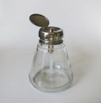Alcohol Glass Conical Pump Bottle 220ml for Watch Repair