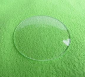 Single Domed 1.6mm Edge Thick Mineral Watch Crystal 20mm-40mm Diameter