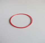0.9mm Red Plastic Gasket Watch Caseback O-Ring 18mm-40mm for Tissot
