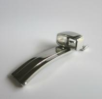 T-698BBS-L Single Opening Butterfly Watch Buckle 12mm 14mm 16mm for Female Leather Strap
