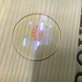 1.5mm Thick Double Dome Watch Crystal with BLUE Hue 26mm-40m Diameter