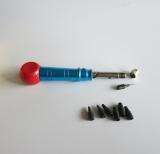 Hole Punch for Leather Watch Strap with 1.5mm 2.0mm 2.5mm 3.0mm 3.5mm 4.0mm Bit Size