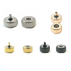 Steel Watch Crown 3.5mm 4mm 4.5mm 5mm 5.5mm 6mm 6.5mm 7mm Head Diameter 4 Color
